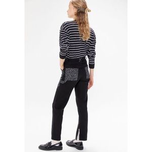 UO Blossom Denim Straight Leg Jeans